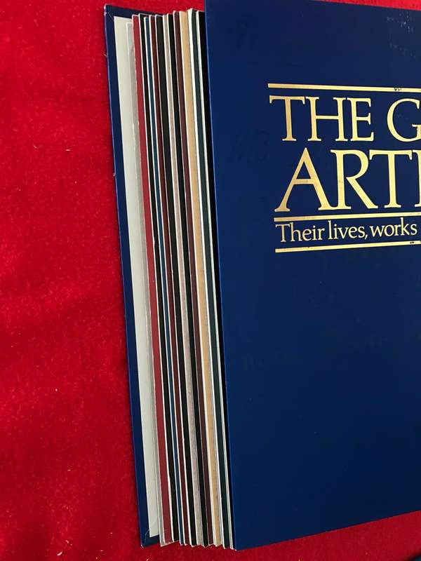 The Great Artists Their lives, works and inspiration 49-62 and 65-80 and 17-32