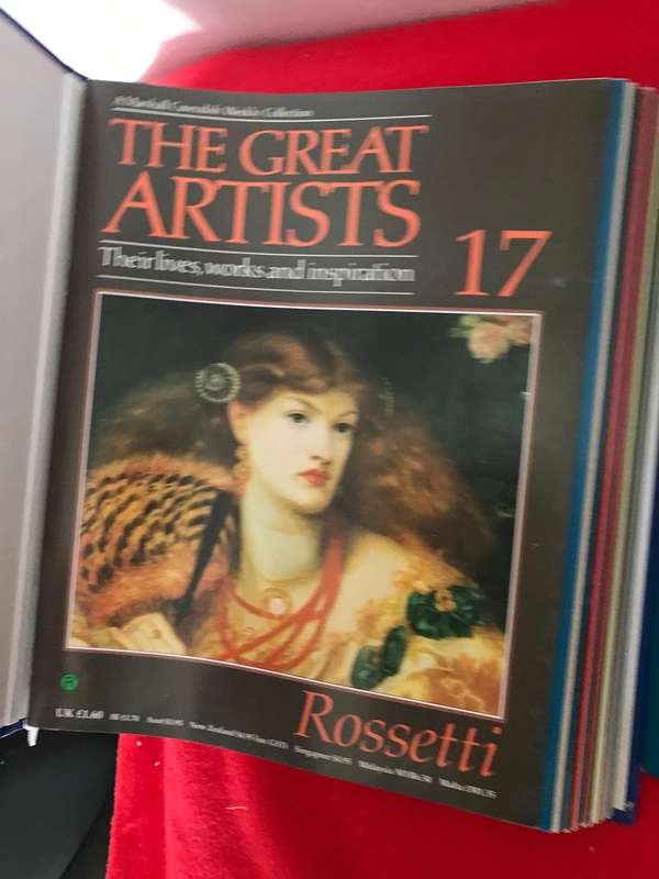 The Great Artists Their lives, works and inspiration 49-62 and 65-80 and 17-32