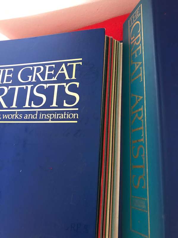 The Great Artists Their lives, works and inspiration 49-62 and 65-80 and 17-32