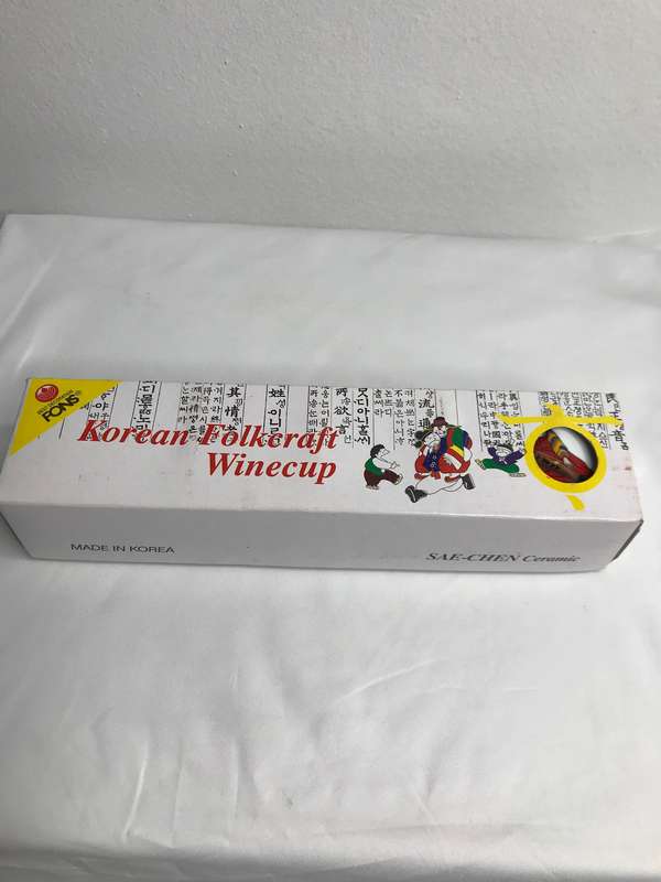 Shot Wine Cups Saki Korean Folkcraft Made in Korea Five