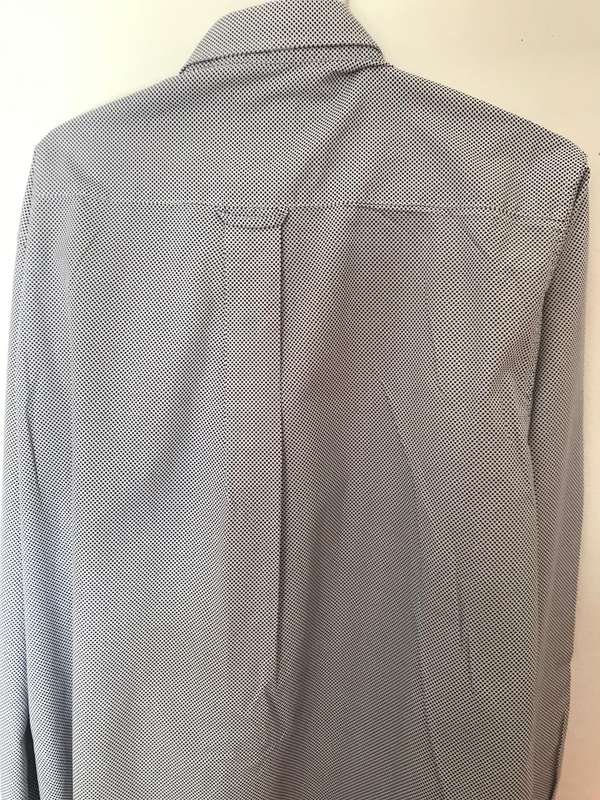 Set of 3 ,Long Sleeve Shirt Men Size L Blue Pattern Toyota Gear Corporate Attire Rare