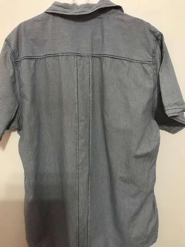 Stone Habour shirt 2 XL short sleeve blue stripe