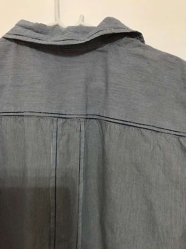 Stone Habour shirt 2 XL short sleeve blue stripe