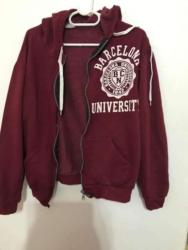 Hoodie print Barcelona University medium