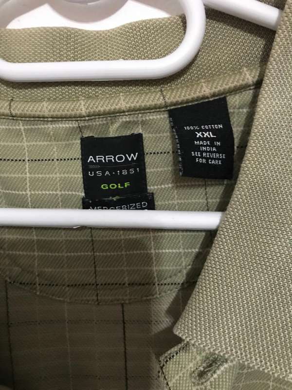 XXL Green Arrow USA 1851 Golfer t-shirt