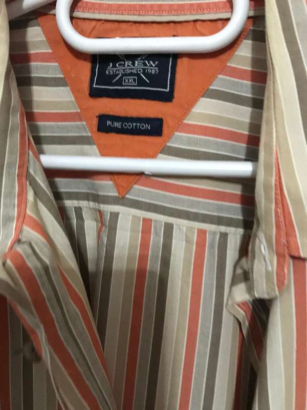 2 x XXL J-Crew long sleeve shirt