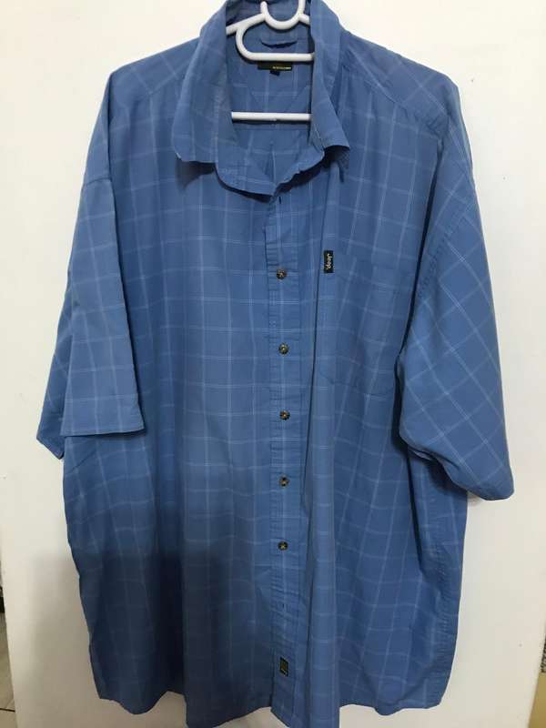3 XL Jeep light blue shirt short sleeve