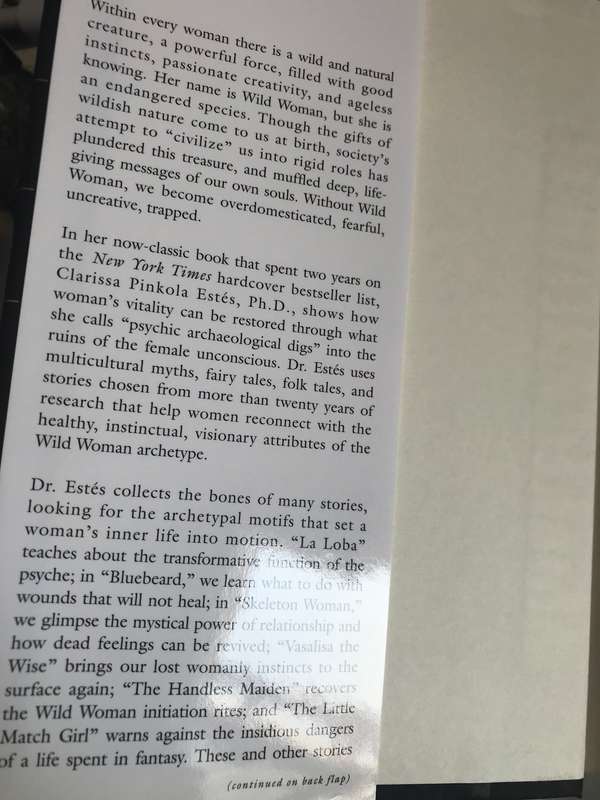 Women Who Run With Wolves Clarissa Pinkola Estes, Ph.D.  hardcover
