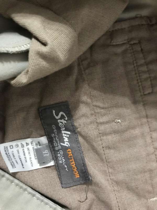 Sterling nylon cargo trousers size 97