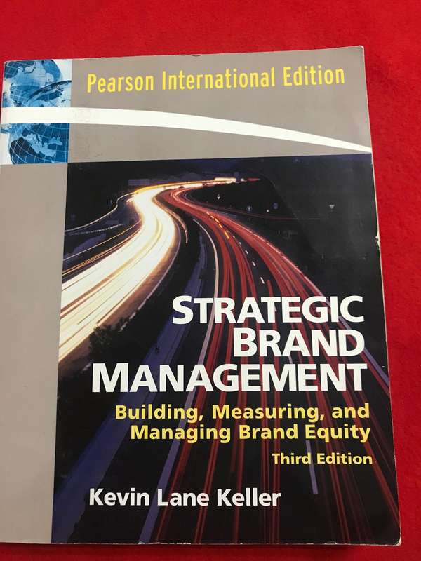 Strategic Brand Management: Pearson International Edition -3rd edition Kevin Lane Keller