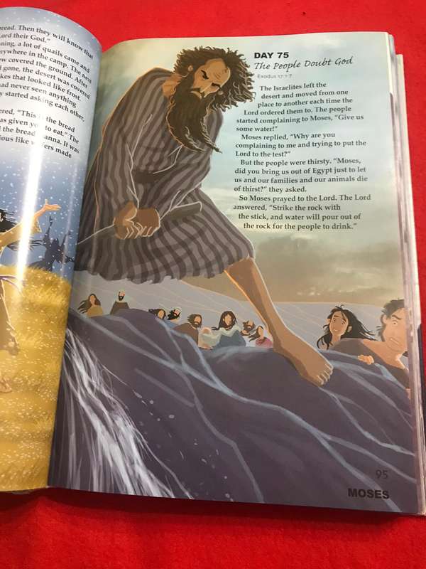 The 365 day childrens Bible storybook