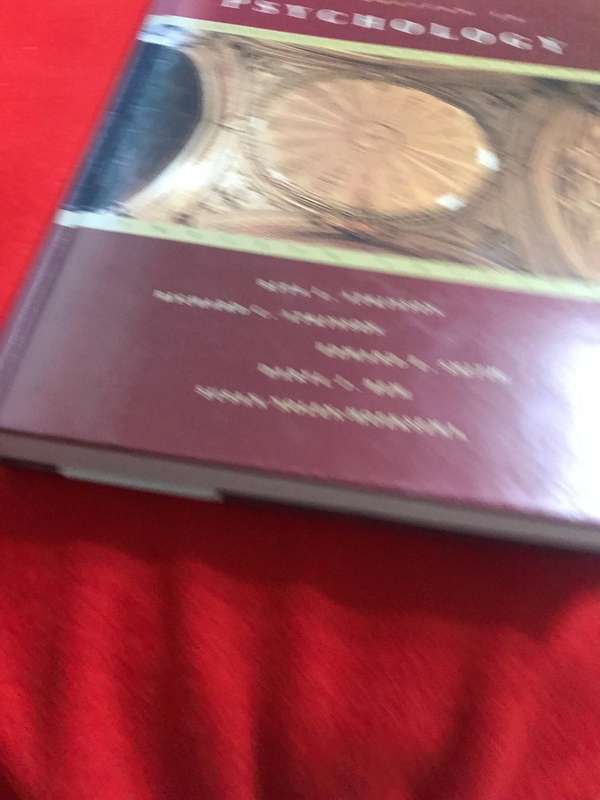 Introduction to Psychology by etc., Rita L. Atkinson 12edition International edition