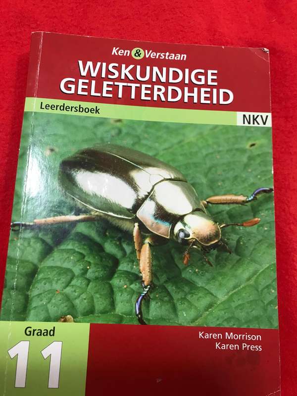 Graad 11 Wiskundige geletterdheid Leerdersboek