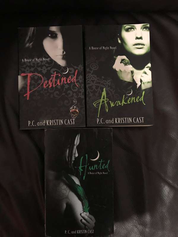 A House of Night Novel by P.C and Kristin Cast x 3 books