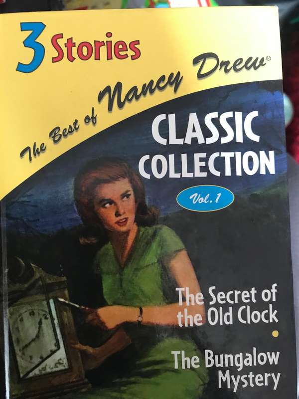 Classic books x 3 ( Charles Dickens x2 books ) and The Best of Nancy Drew 3 stories