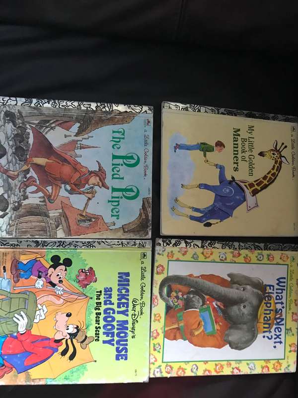 A Little Golden book x 4