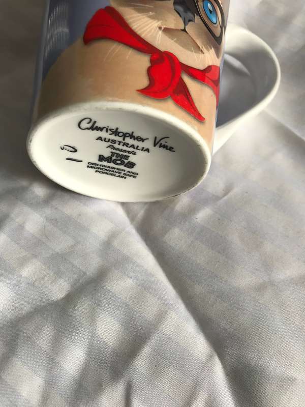 The Mob Coffe Mug Cup By Christopher Vine