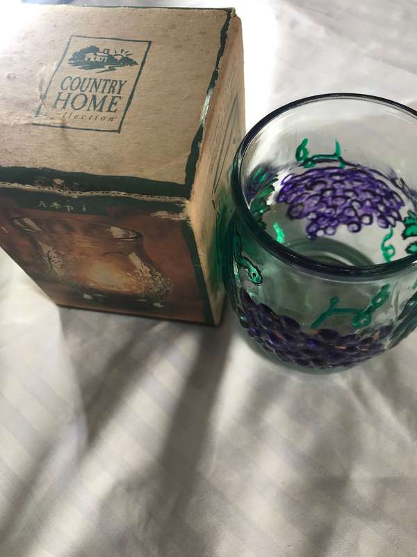 Candle Holder made in Italy inside box Nice gift for Christmas
