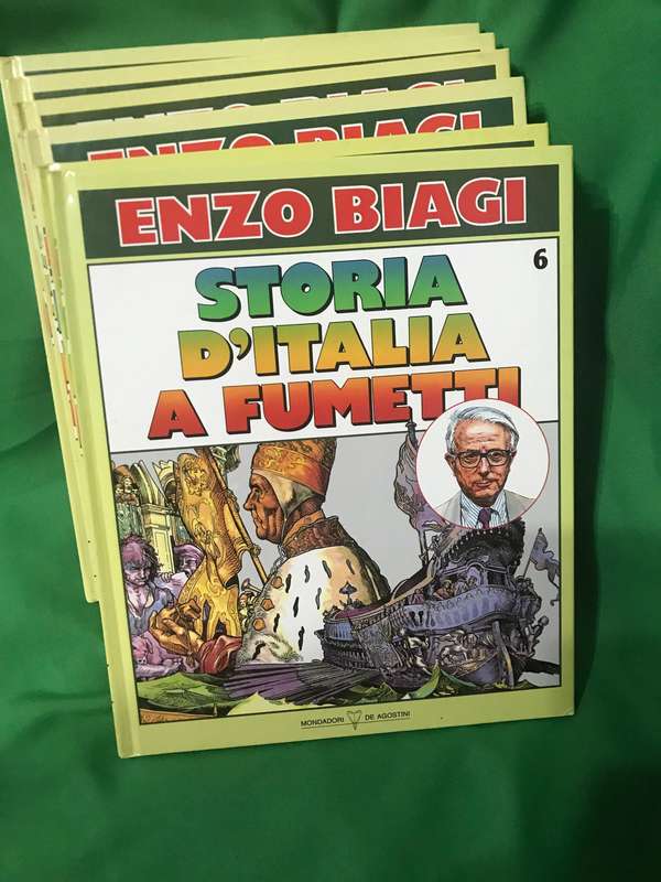 Enzo Biangi Storia DItalia A Fumetti Volumes 1-6