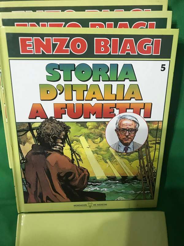 Enzo Biangi Storia DItalia A Fumetti Volumes 1-6