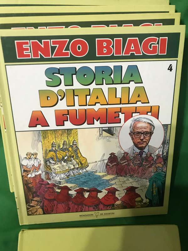 Enzo Biangi Storia DItalia A Fumetti Volumes 1-6