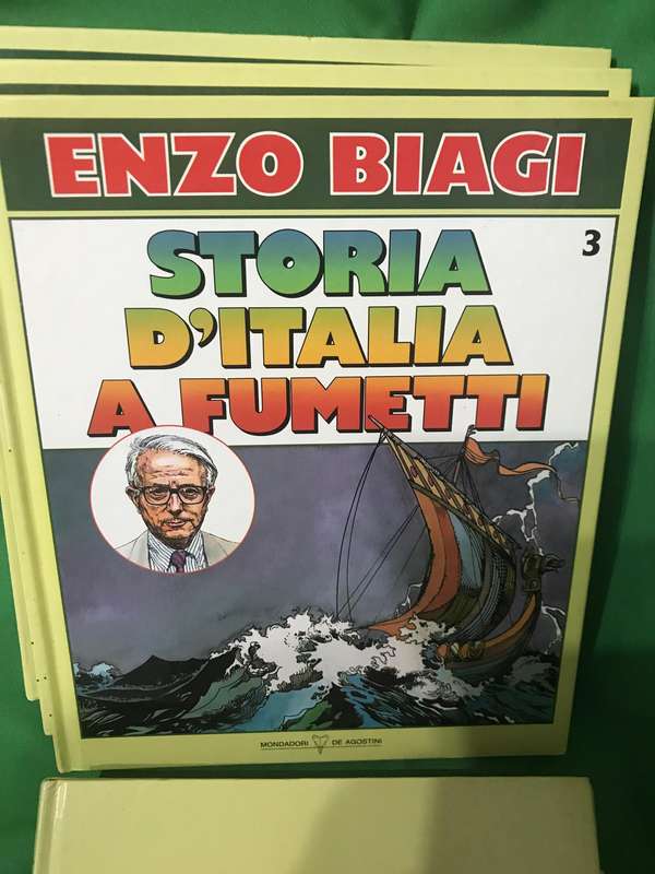 Enzo Biangi Storia DItalia A Fumetti Volumes 1-6