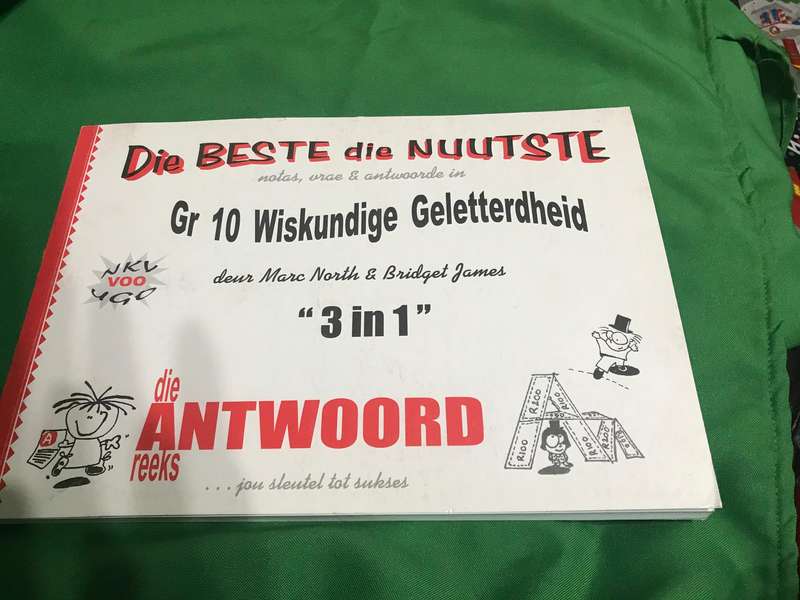 Graad 10 Wiskunde Geletterdheid