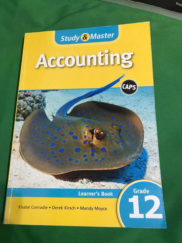 Grade 12 Accounting CAPS Study & Master Learners book