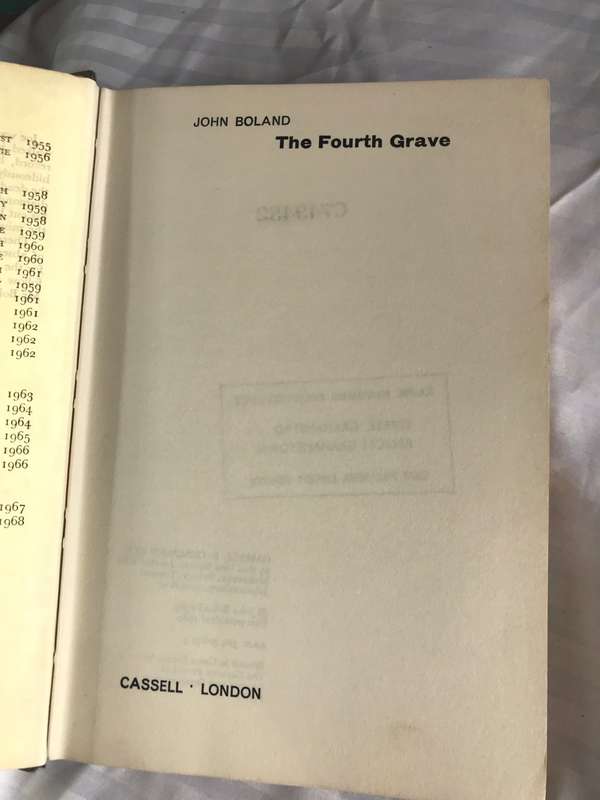 The Fourth Grave John Boland