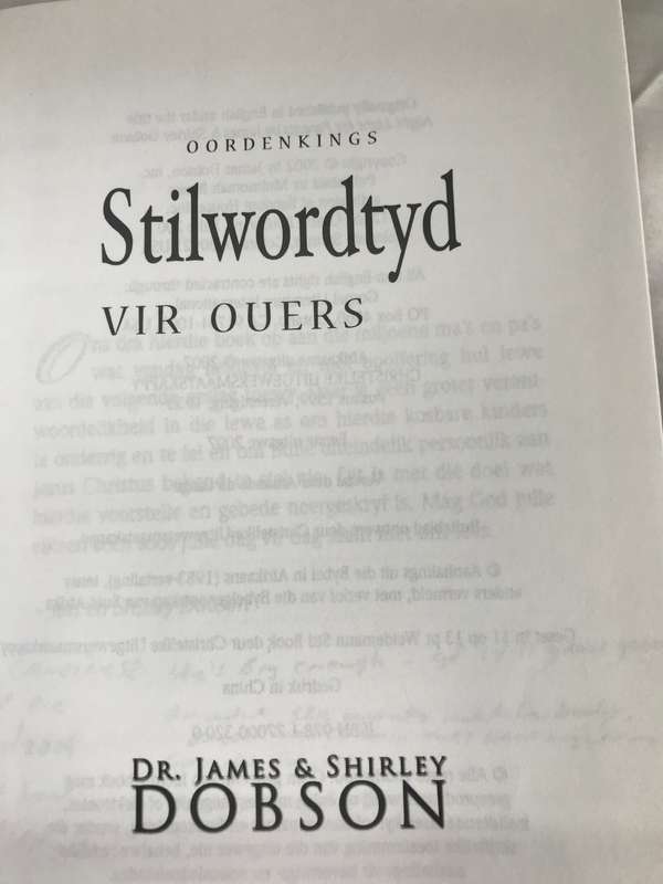 Stilwordtyd vir Ouers Dr James and Shirley DOBSON