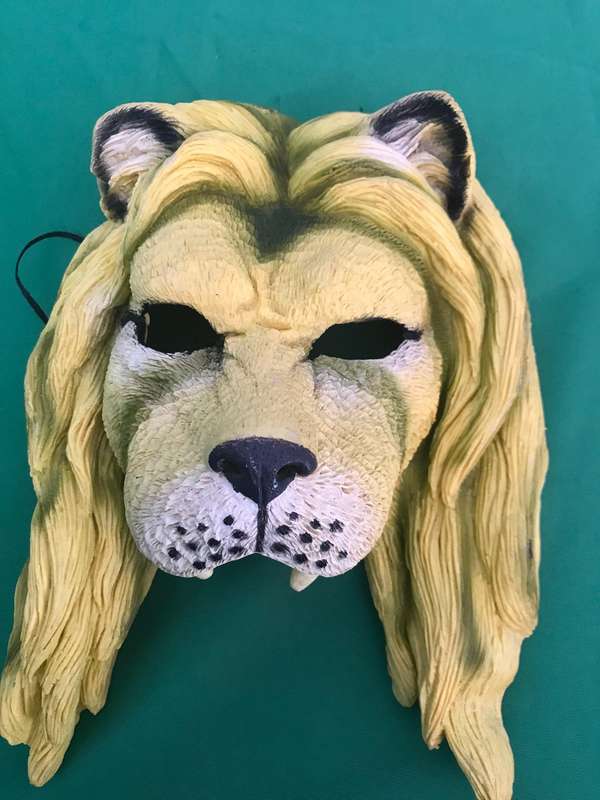 Lion mask and Lion King DVD