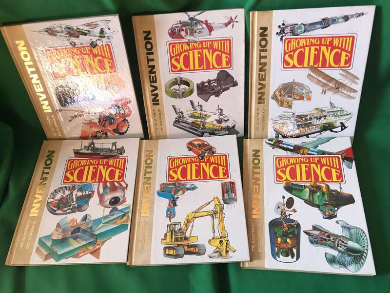 Growing up with Science : The Illustrated Encyclopedia of Invention  1-6 volume