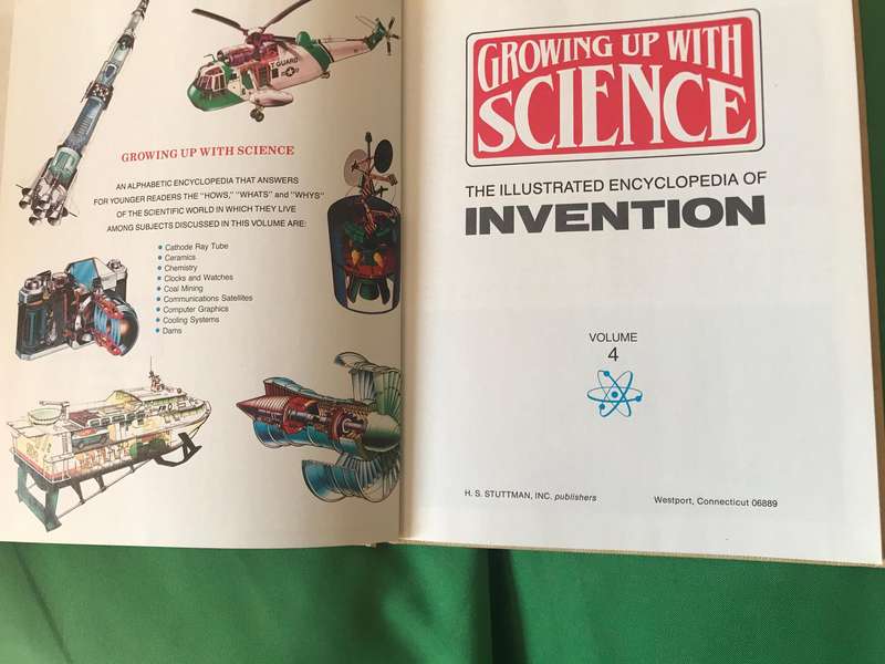 Growing up with Science : The Illustrated Encyclopedia of Invention  1-6 volume
