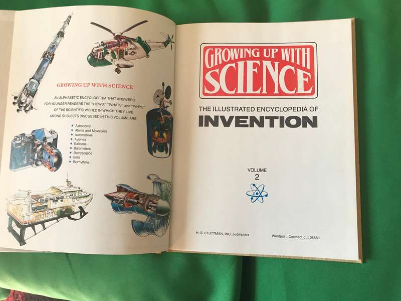 Growing up with Science : The Illustrated Encyclopedia of Invention  1-6 volume