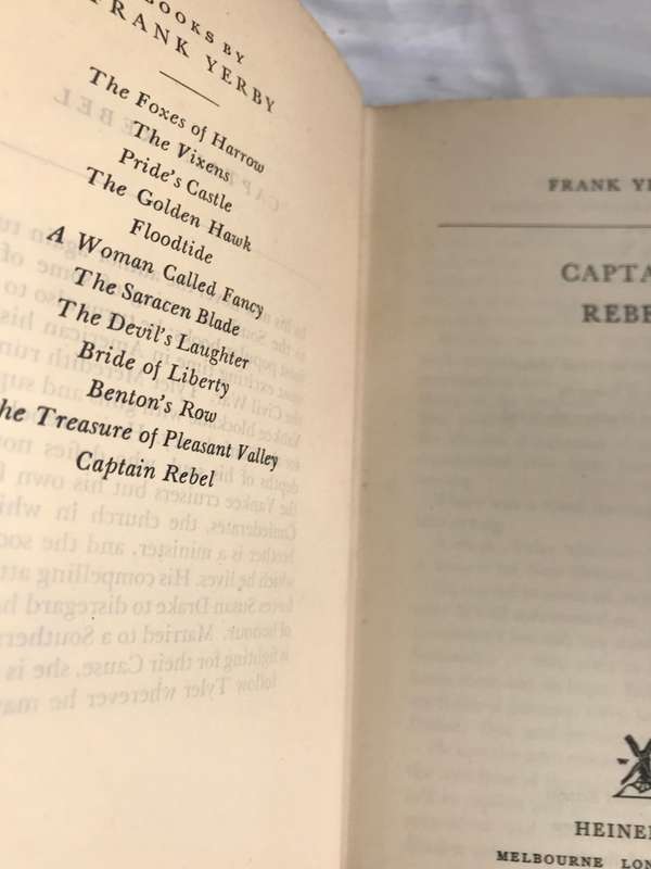 Captain Rebel Frank Yerby