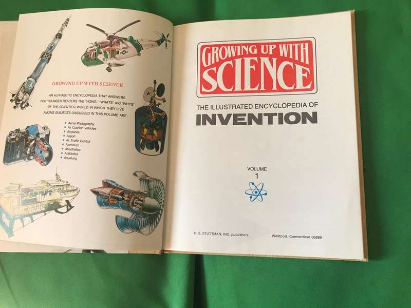 Growing up with Science : The Illustrated Encyclopedia of Invention  1-6 volume