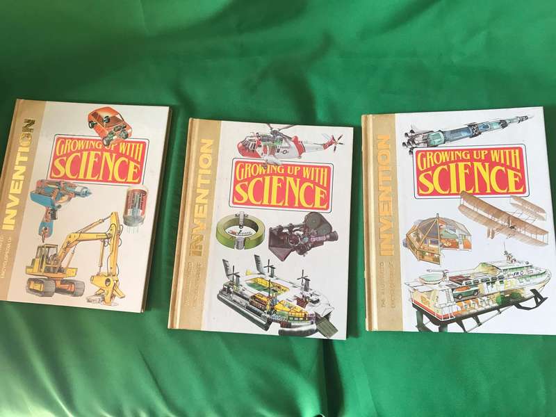 Growing up with Science : The Illustrated Encyclopedia of Invention  1-6 volume