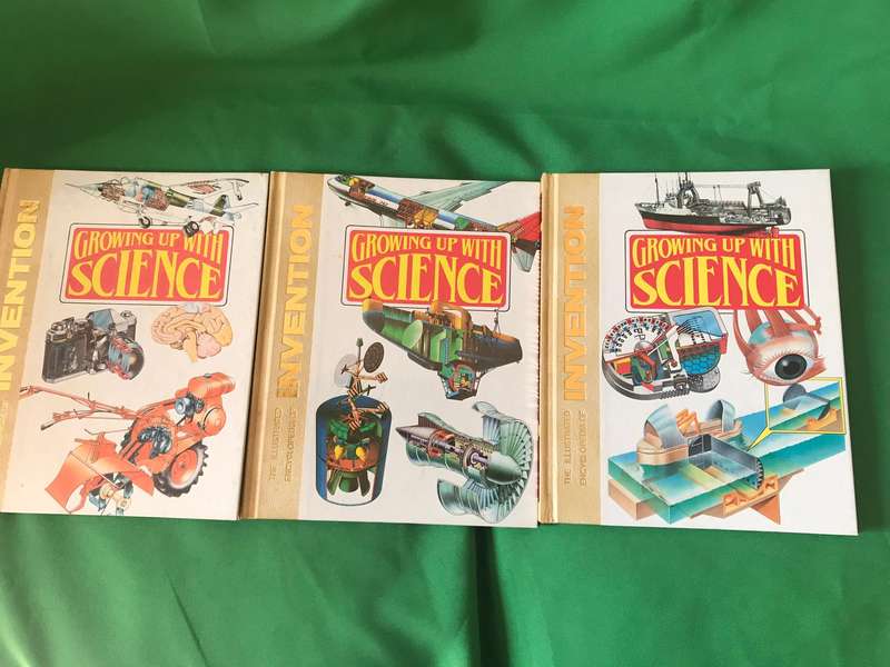 Growing up with Science : The Illustrated Encyclopedia of Invention  1-6 volume