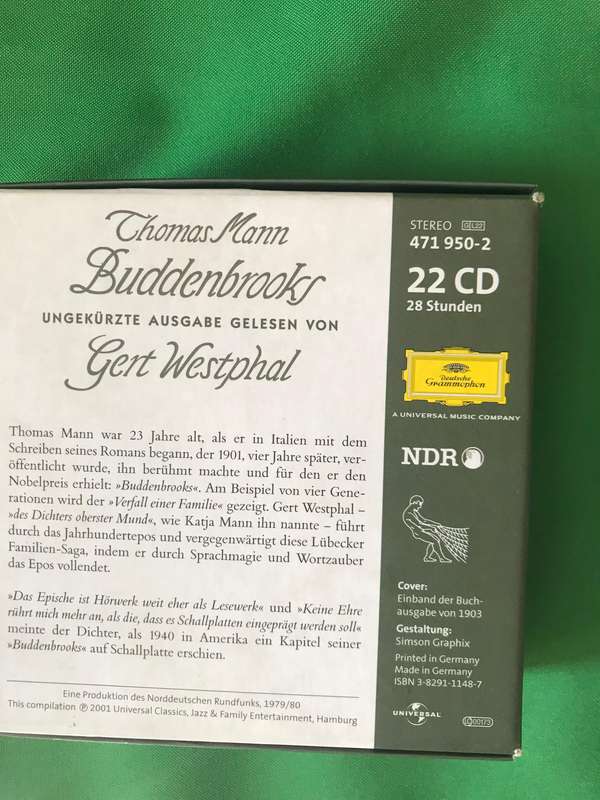 Buddenbrooks, 22  CD German