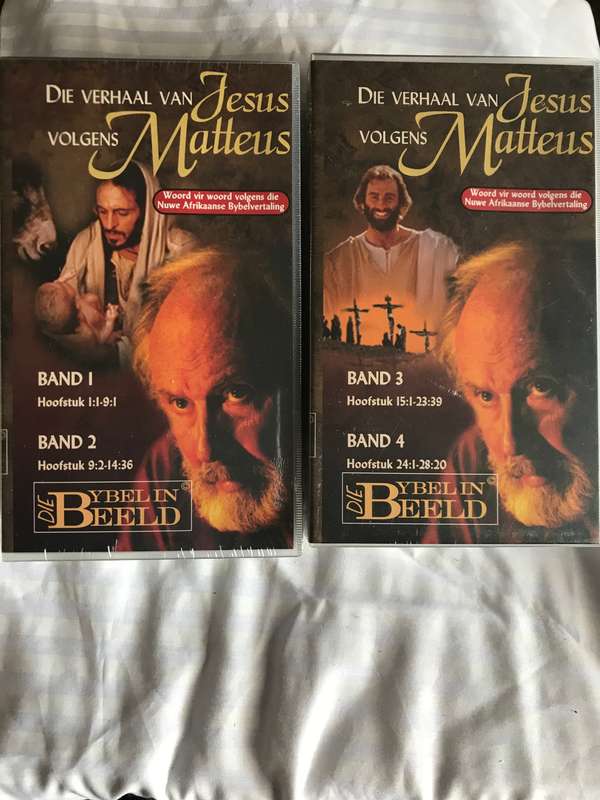 Die verhaal van Jesus volgens Matteus band 1-4 nuut