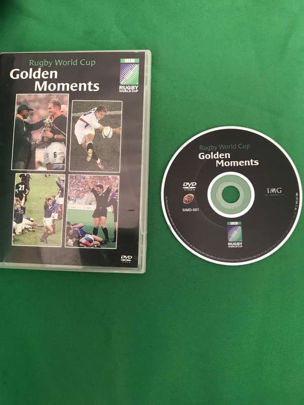 2 RUGBY WORLD CUP DVD's - Greatest Moments + Best Tries 2007