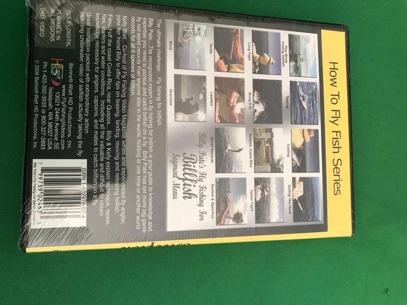 Fishing DVD x 2 Brand New Sealed