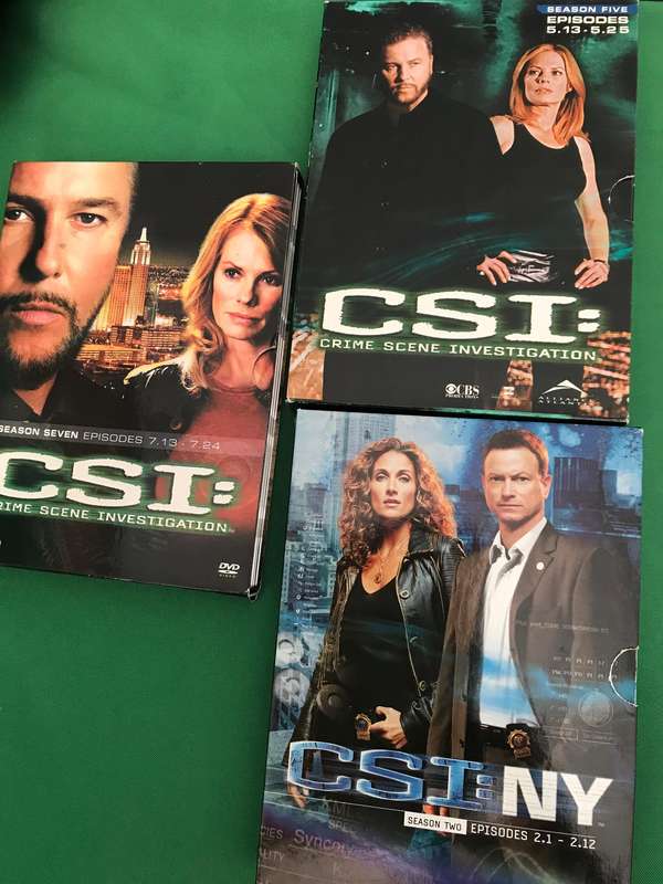 CSI Season 2 : NY & CSI : Crime Scene Investigation Seasons 5, 7