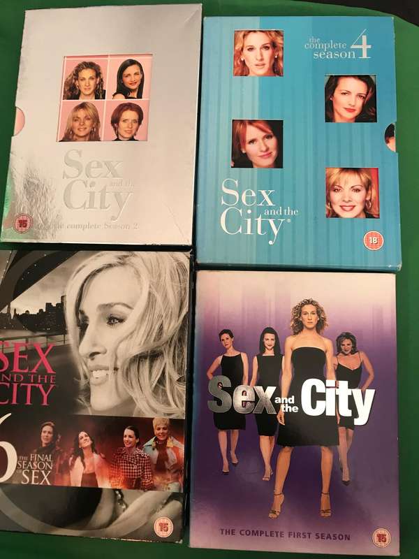 Sex and the City complete 1st season, 2nd, 4th and 6 final season