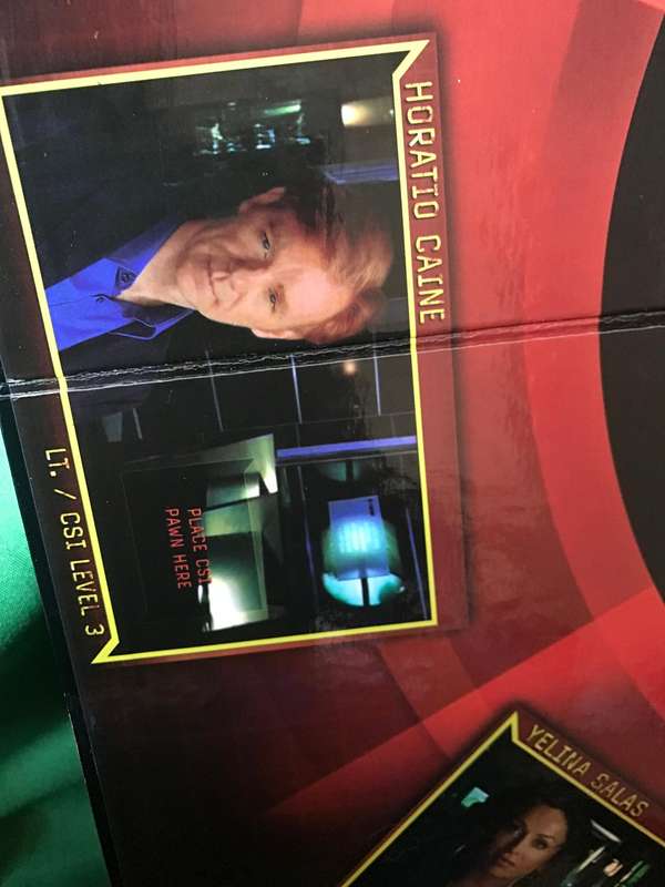 CSI Miami Crime Scene Investigation Board Game 8 Crimes To Solve cards SEALED and 3rd series DVD
