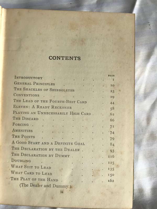 Badgeworth on Bridge (The principles of Bridge and the Law of the game) 5th edition 1912