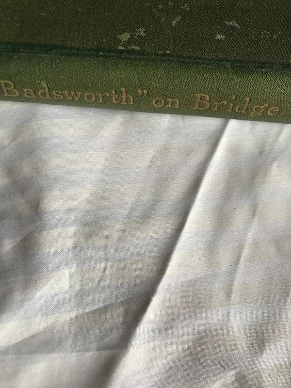 Badgeworth on Bridge (The principles of Bridge and the Law of the game) 5th edition 1912