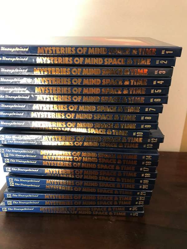 Mysteries of Mind, Space and Time The Unexplained 23 volumes