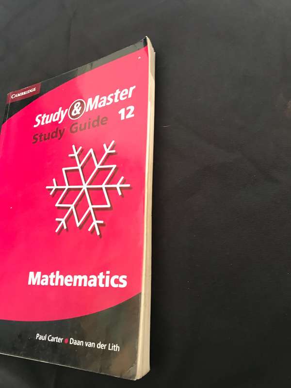 Grade 12 Mathematics Study guide Cambridge