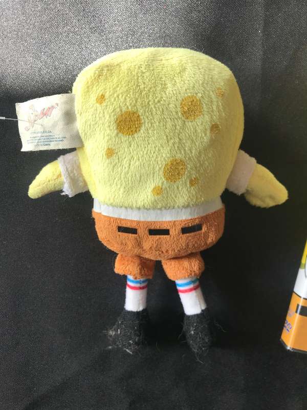 The SpongeBob SquarePants Movie DVD and plush